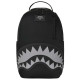 Sprayground Τσάντα πλάτης Shark Central Black Nylon Gray Embossed Backpack